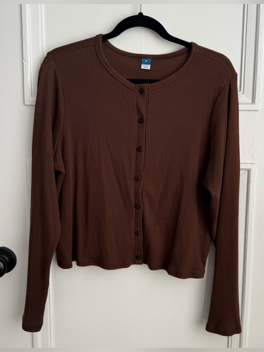 Old Navy brown knit cardigan